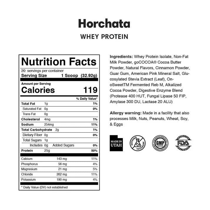 Whey Protein Powder - Single Serving Sample Stick Packs