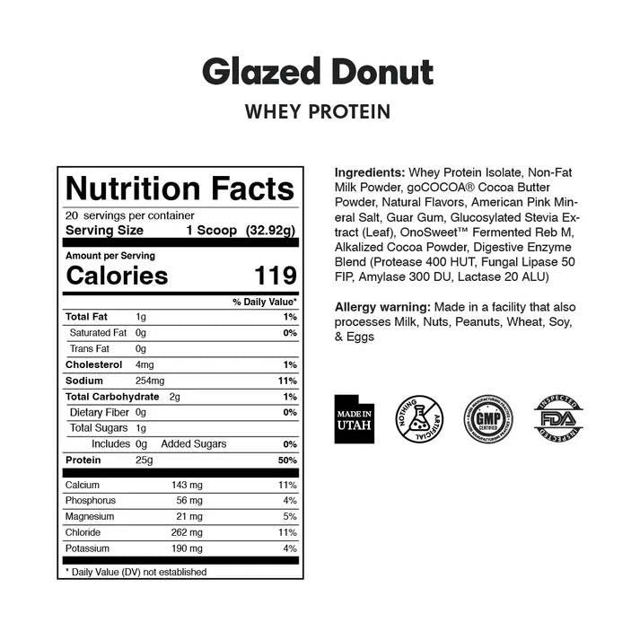 Whey Protein Powder - Single Serving Sample Stick Packs