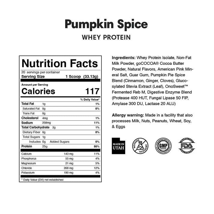 Whey Protein Powder - Single Serving Sample Stick Packs