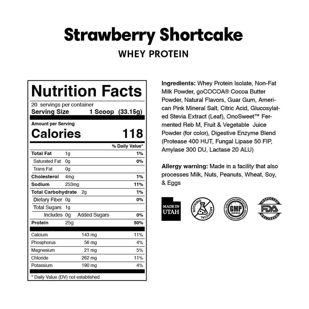 Gourmet Whey Protein Powders