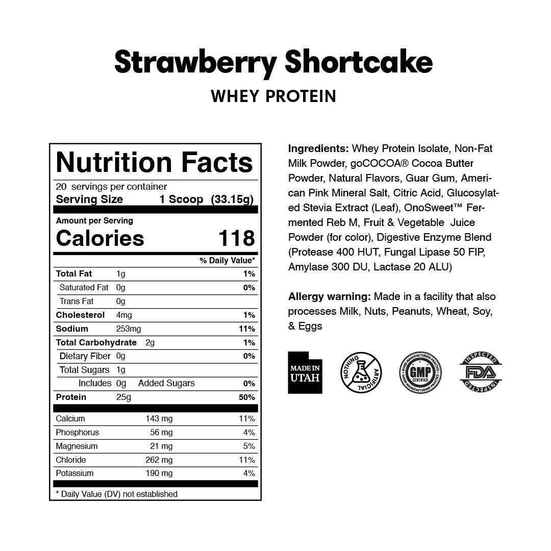 Gourmet Whey Protein Powders