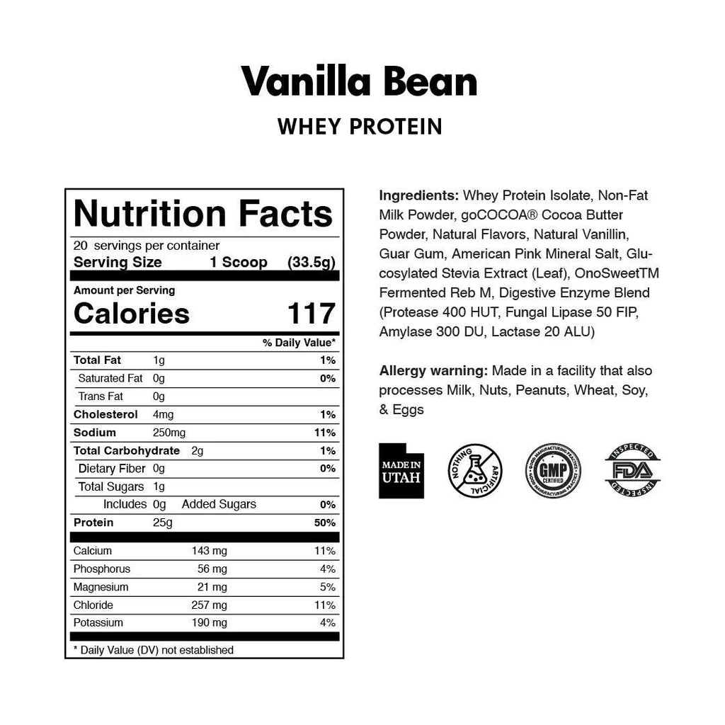 Gourmet Whey Protein Powders