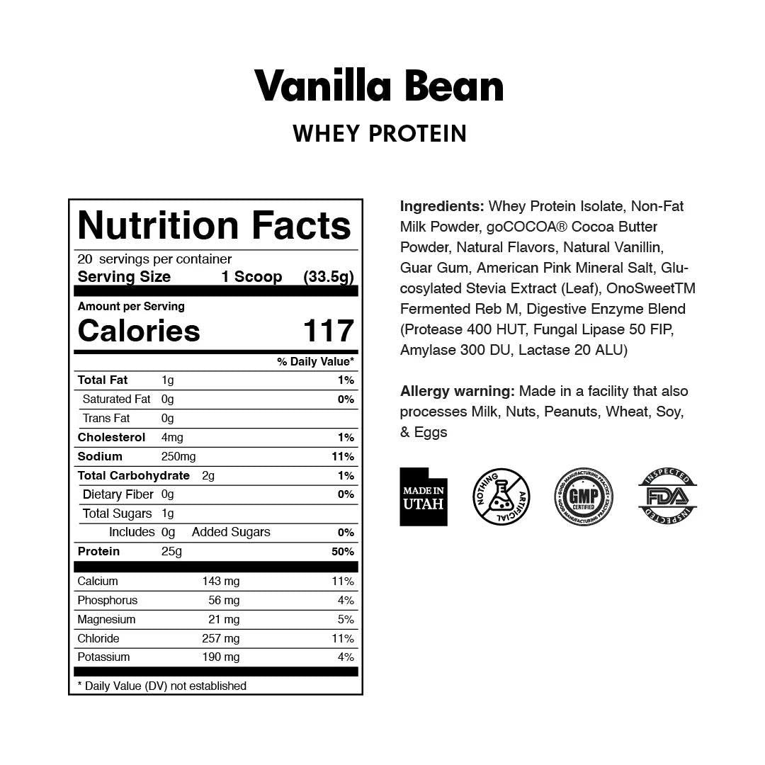 Gourmet Whey Protein Powders
